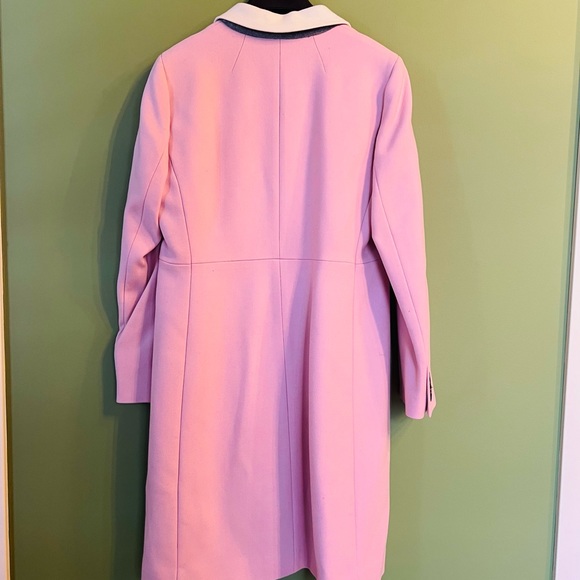 NWT Pink J Crew Wool Coat - Picture 2 of 3